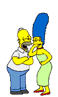 Gif animé rire Simsons